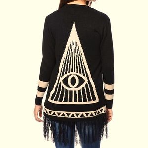 UNIF s t y l e SEEING EYE Cardigan